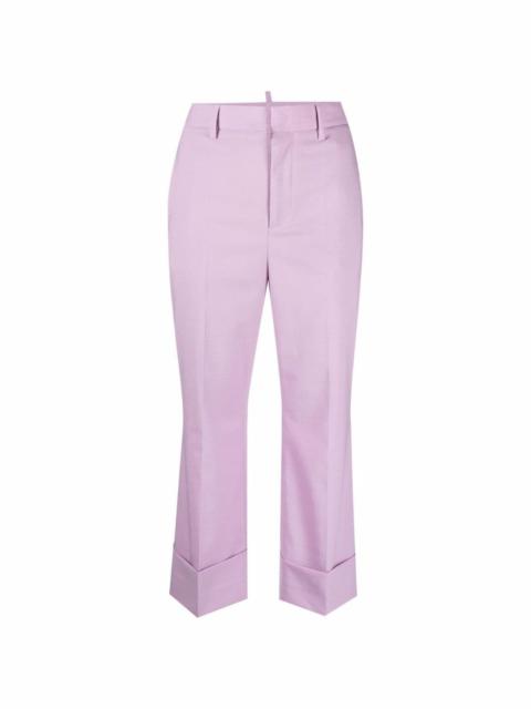 DSQUARED2 cropped tailored trousers