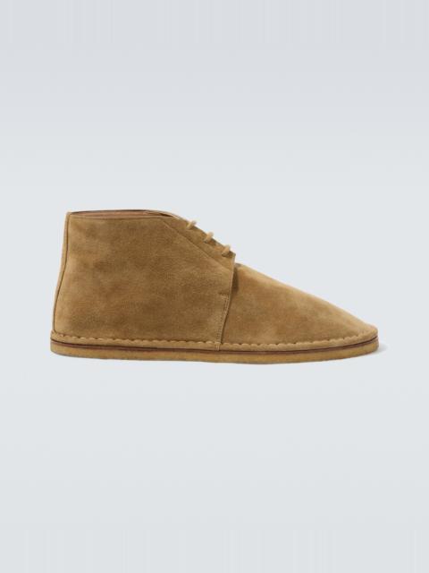 The Row Nicola suede desert boots