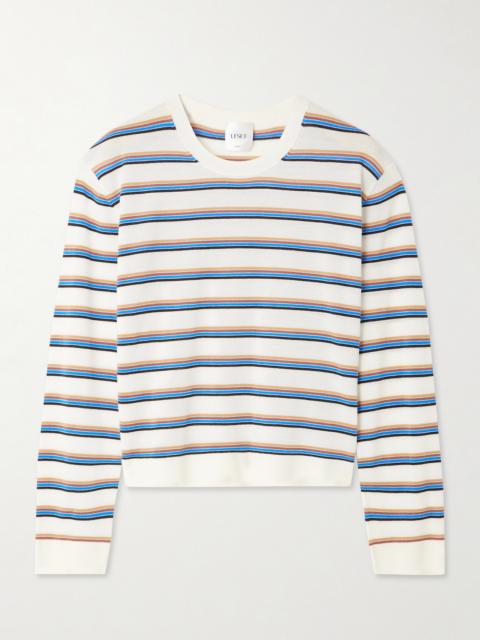 LESET James Striped Merino Wool Sweater