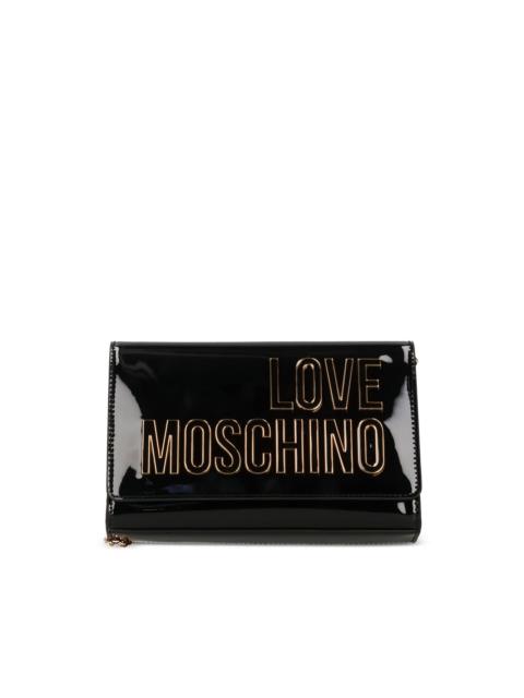 Moschino logo-lettering cross body bag
