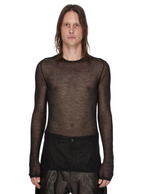 Rick Owens ribbed crew-neck sweater