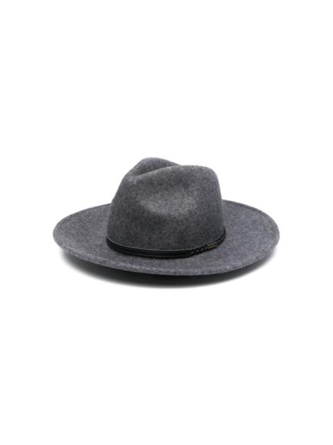 Tack fedora hat