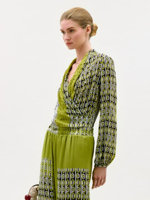 SILVIA TCHERASSI Tea Blouse
