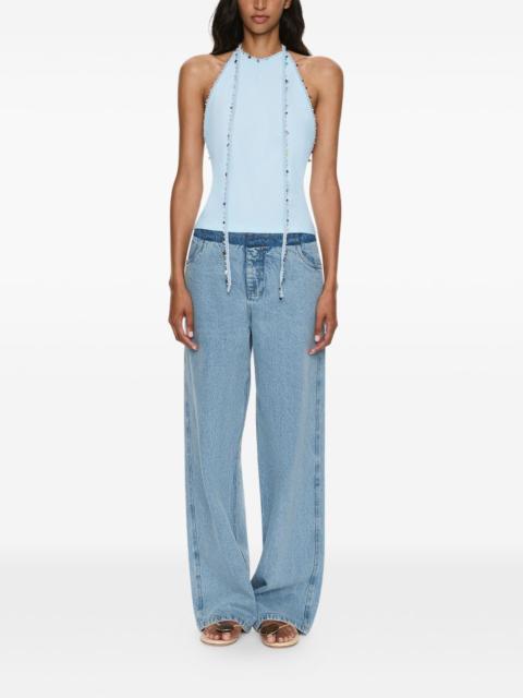 CHRISTOPHER ESBER Beach Quartz Halter top