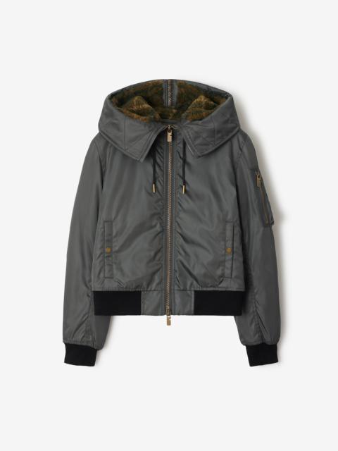 Burberry Cropped Nylon Parka