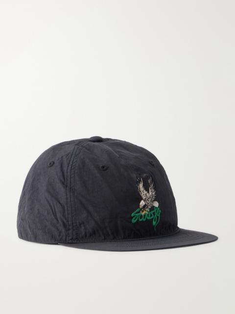 SATISFY Flitesilk Logo-Embroidered Panelled Shell Cap