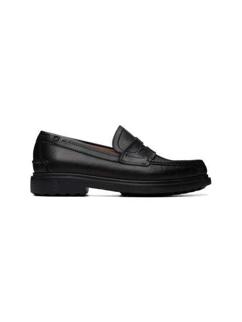 FERRAGAMO Black Brema Loafers