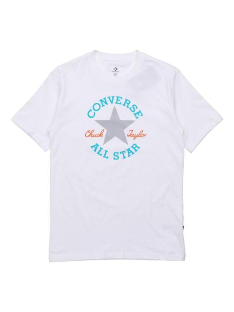 Converse Converse Slogan Logo Short-sleeve Tee Men White 10020526-A02