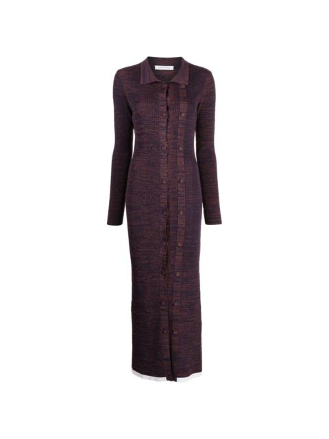 CHRISTOPHER ESBER double-button knitted dress