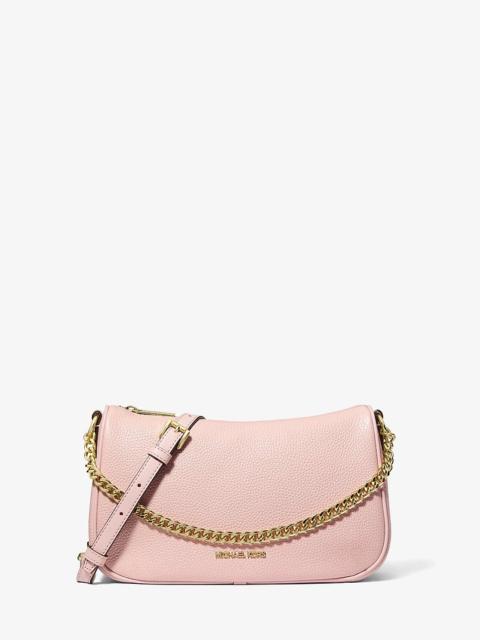 MICHAEL KORS Carmela Medium Pebbled Leather Convertible Crossbody Bag