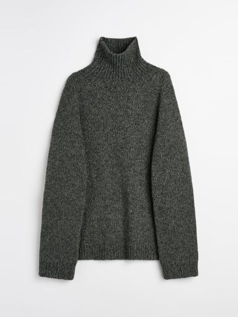 Our Legacy Popover Turtleneck Slub Twisted Ash Grey Wool