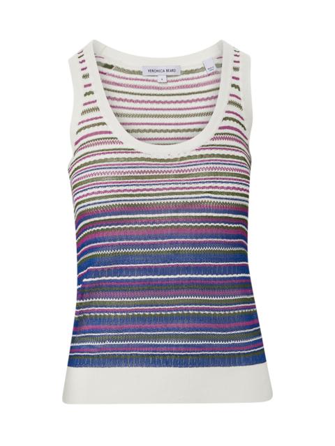 NABELLA STRIPED KNIT TANK