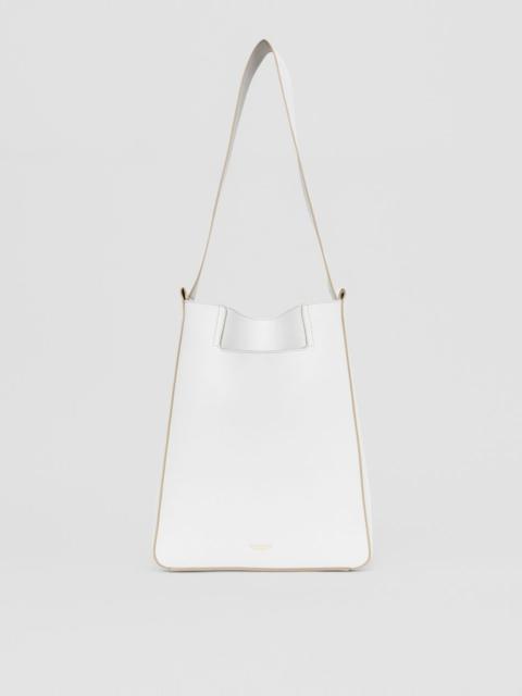 Burberry Small Leather Basket Bag