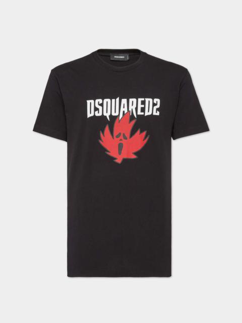 DSQUARED2 GHOST MAPLE LEAF COOL FIT T-SHIRT