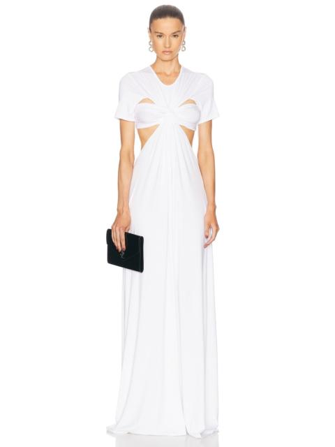 SID NEIGUM Floor Length Knot Dress