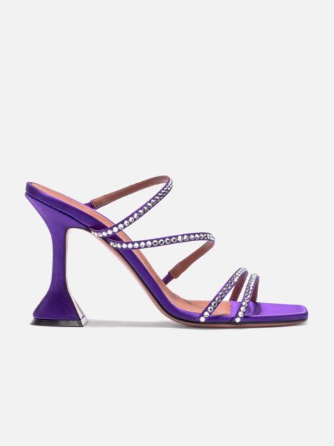 Amina Muaddi NAIMA 95 CRYSTAL SLIPPER