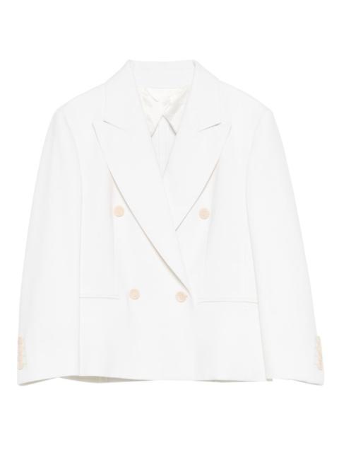 Max Mara long-sleeve button blazer