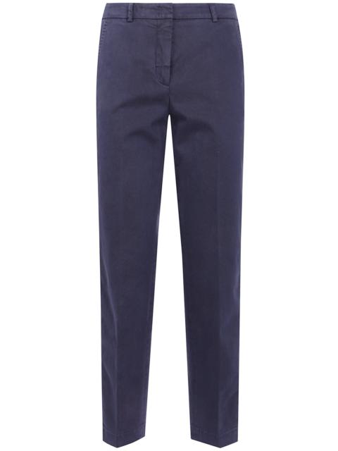 PESERICO Pants Stretch Gabardine Trousers