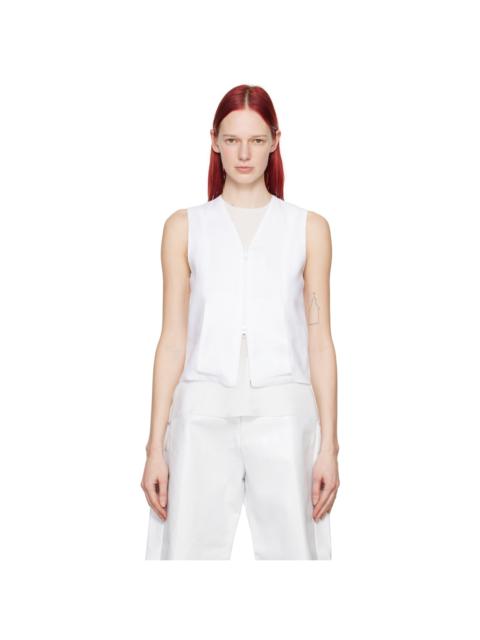 GABRIELA COLL GARMENTS White No.270 Vest