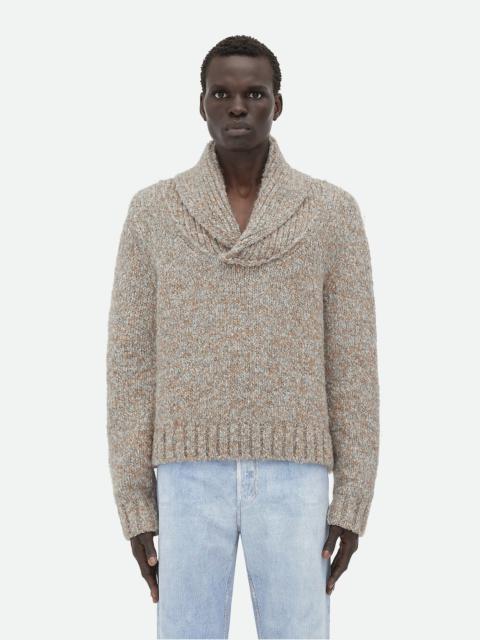 Bottega Veneta Alpaca Shawl Collar Sweater