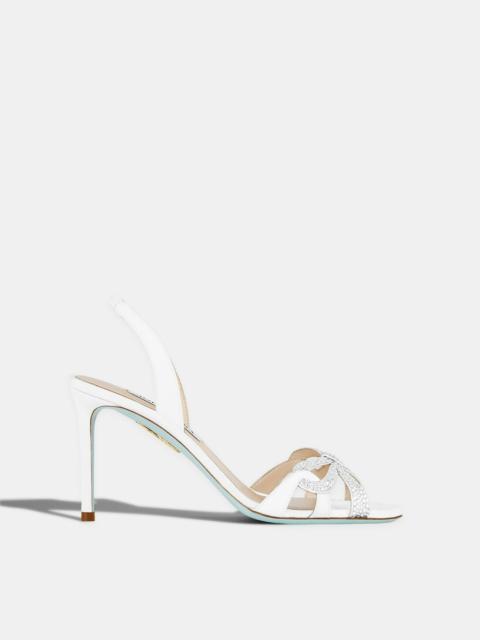 AQUAZZURA Ribbon Kiss Sandal 85