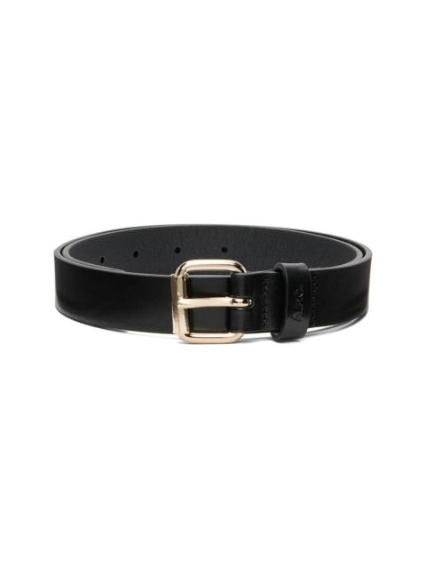 A.P.C. Black 'La Ceinture' Belt
