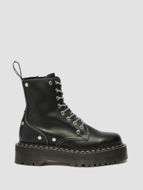 Dr. Martens Jadon Monochrome Sendal Leather Platform Boots