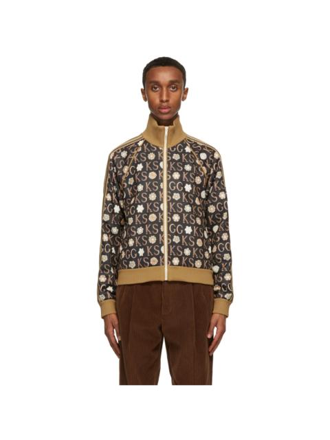 GUCCI Black Ken Scott Edition Print Zip-Up Track Jacket