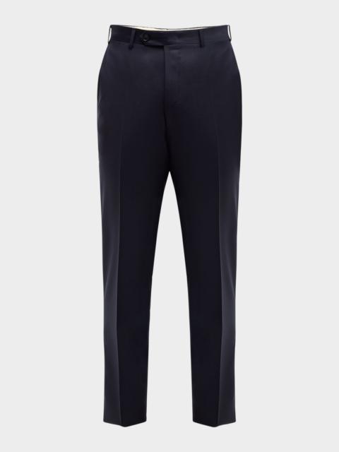 Canali Men's Solid 150s Wool Twill Pants