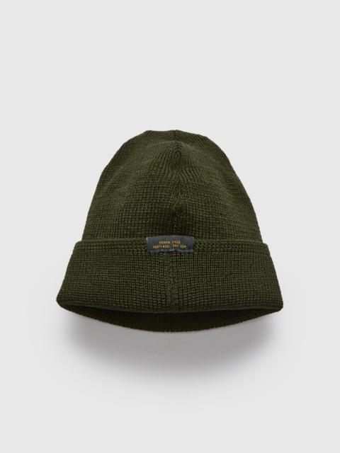 Dehen 1920 Wool Knit Watch Cap in Loden