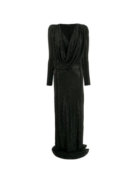 PHILIPP PLEIN crystal embellished gown