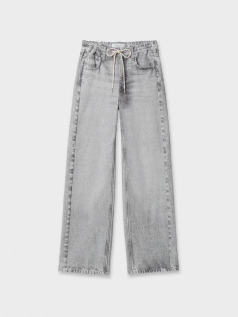rag & bone rb Miramar Drawstring Wide-Leg Pant Cotton Terry