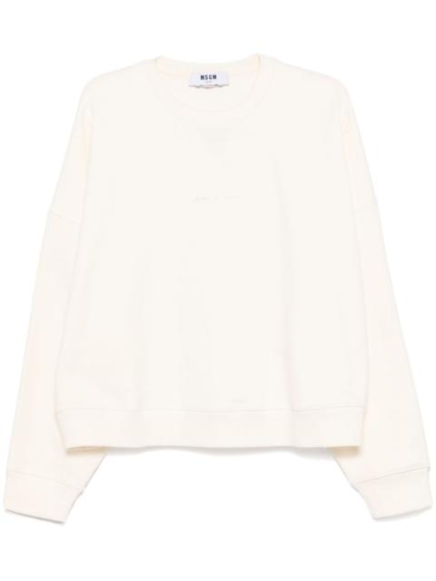 MSGM logo-print sweatshirt