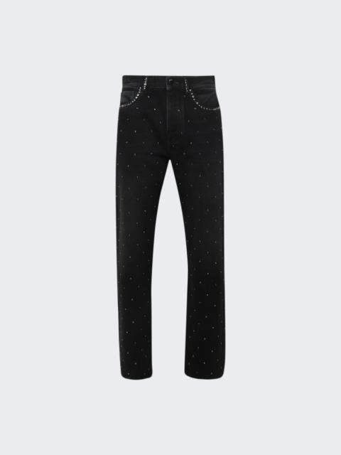 AMIRI Studs Ao Straight Jean Vintage Black
