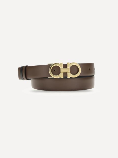 FERRAGAMO Gancini reversible Belt