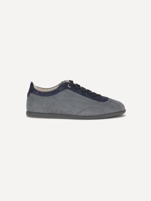 Brunello Cucinelli Nubuck and suede Sneakers with Slim sole