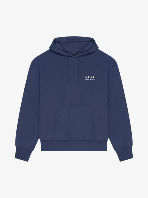 4G BOXY FIT HOODIE IN FLEECE