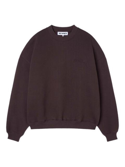 SUNNEI embroidered crew-neck sweatshirt