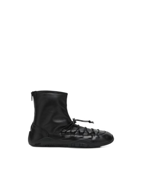 DEAR FRANCES Scuba lace-up ankle boots