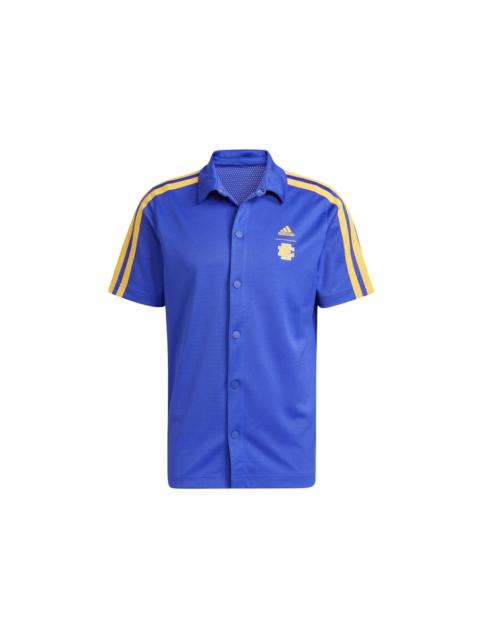 adidas adidas x Eric Emanuel Hoops Summer Essentials Snap Shooter Tee Sonic Ink