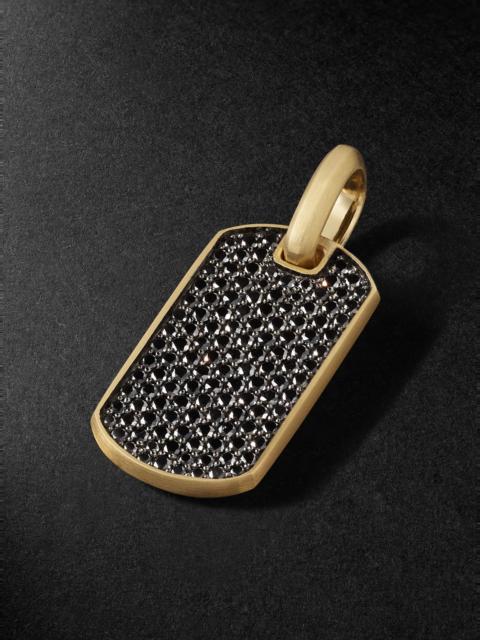 DAVID YURMAN Chevron Gold Diamond Pendant