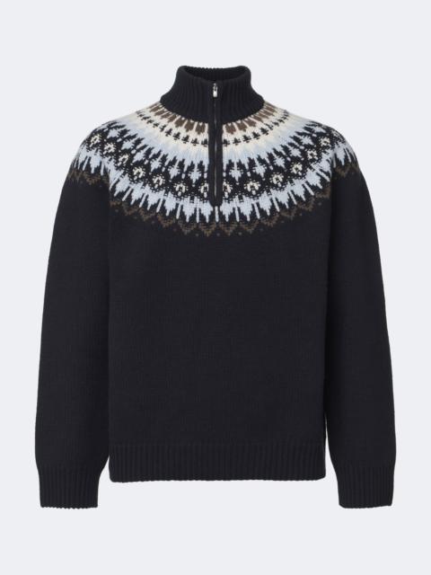 arch4 Mr Saint Gervais Fair Isle cashmere sweater