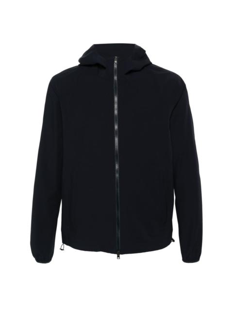 Herno debossed-logo water-repellent jacket