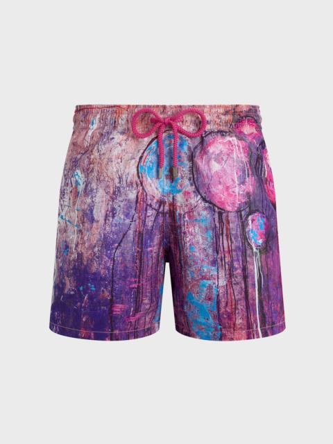 MEN SWIM SHORTS DRIPPING BALLOONS