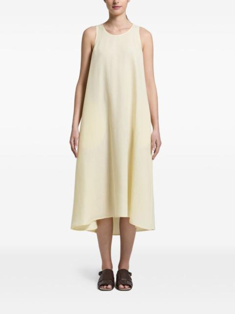 PESERICO linen sleeveless midi dress