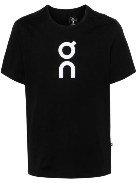On monogram-print T-shirt