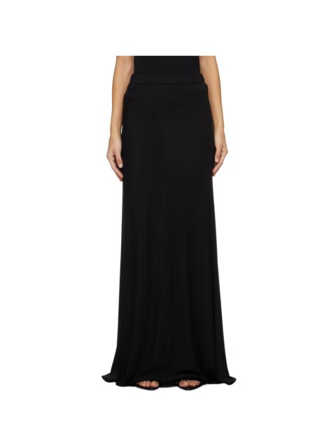 TOM FORD Black Elasticized Maxi Skirt