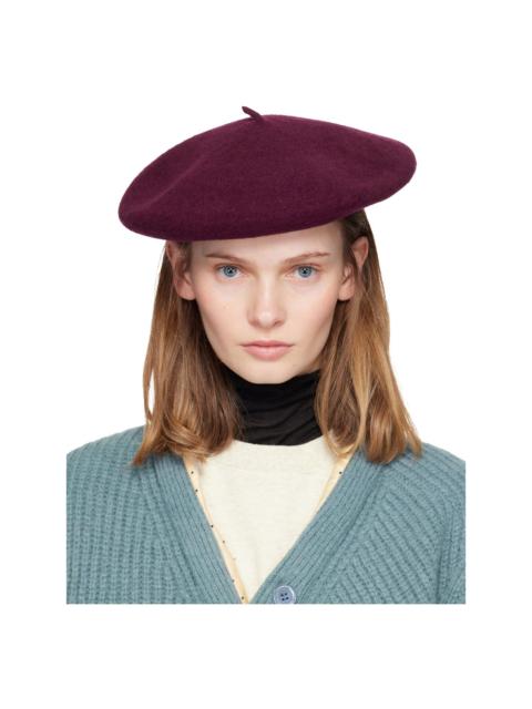 UNDERCOVER Burgundy Kijima Takayuki Edition Wool Beret