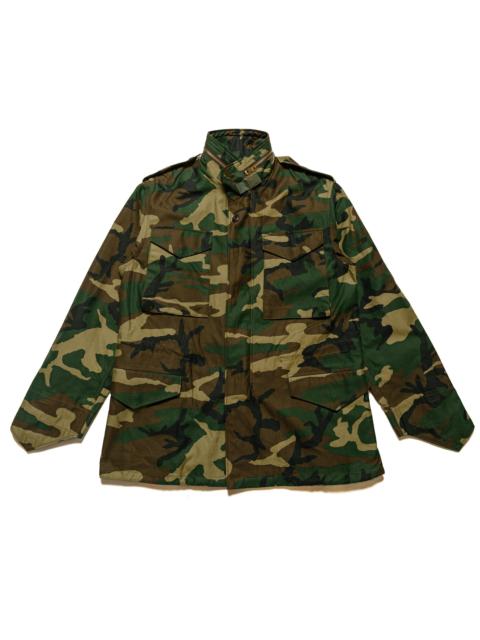 The Real McCoys MJ23113 Coat, Man's, Field, M-65 / Woodland Olive