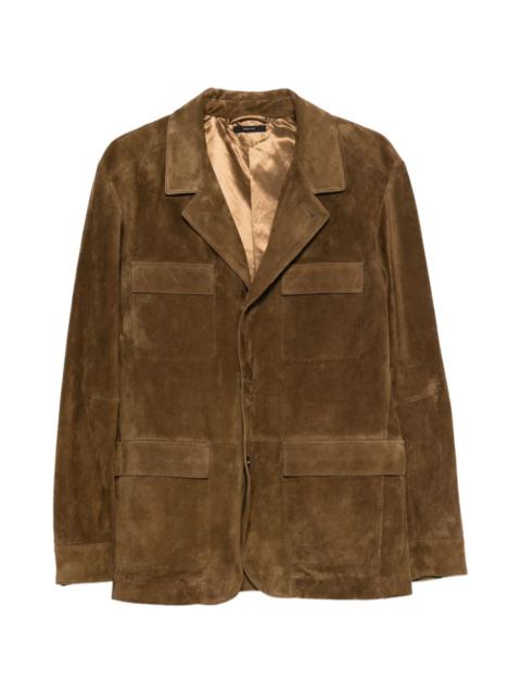 TOM FORD suede military jacket